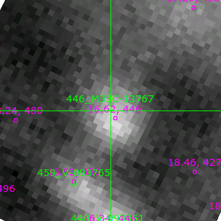 M33C-13767 in filter V on MJD  58045.160