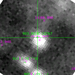 M33C-13767 in filter V on MJD  58312.390