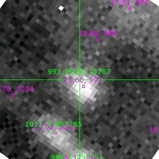 M33C-13767 in filter V on MJD  58342.400
