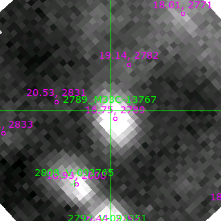 M33C-13767 in filter V on MJD  58673.380