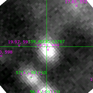 M33C-13767 in filter V on MJD  58695.360