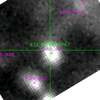 M33C-13767 in filter V on MJD  59081.300