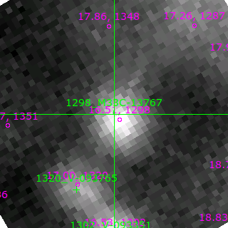M33C-13767 in filter V on MJD  59171.110