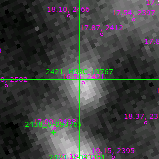 M33C-13767 in filter V on MJD  59854.230