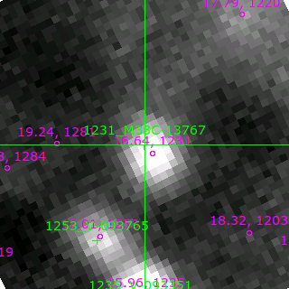 M33C-13767 in filter V on MJD  59904.120