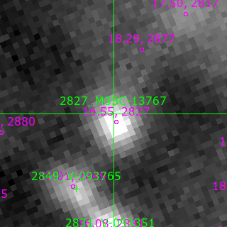 M33C-13767 in filter V on MJD  60612.150
