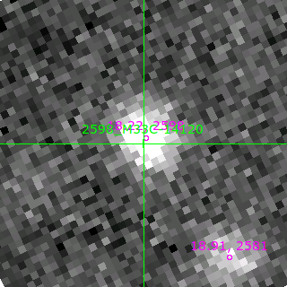 M33C-14120 in filter B on MJD  59904.120