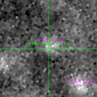 M33C-14120 in filter I on MJD  57964.350