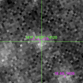 M33C-14120 in filter I on MJD  60290.140