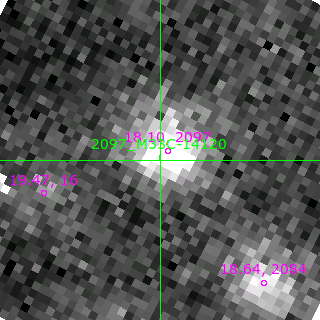 M33C-14120 in filter V on MJD  58103.160