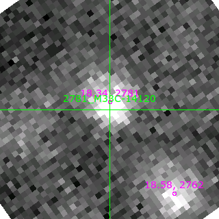 M33C-14120 in filter V on MJD  58812.220