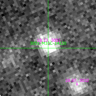 M33C-14120 in filter V on MJD  60290.140