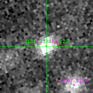 M33C-14120 in filter V on MJD  60651.150