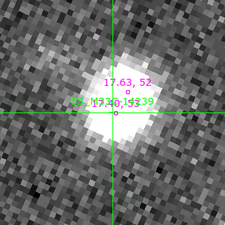 M33C-14239 in filter B on MJD  57988.420
