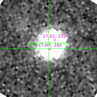 M33C-14239 in filter B on MJD  58316.350