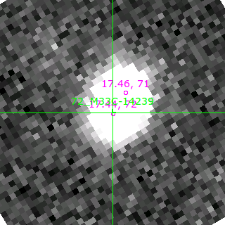 M33C-14239 in filter B on MJD  59161.120