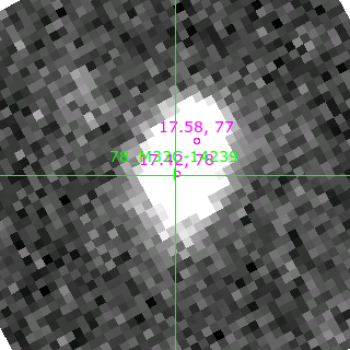 M33C-14239 in filter B on MJD  59227.110