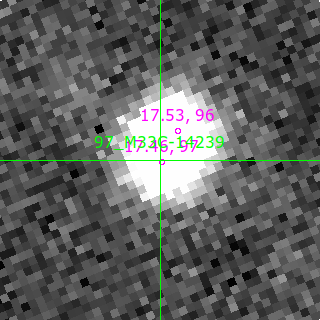 M33C-14239 in filter B on MJD  60612.160