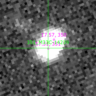 M33C-14239 in filter B on MJD  60651.190
