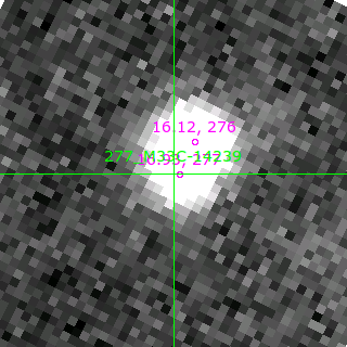 M33C-14239 in filter I on MJD  58108.090