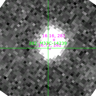 M33C-14239 in filter I on MJD  58341.370