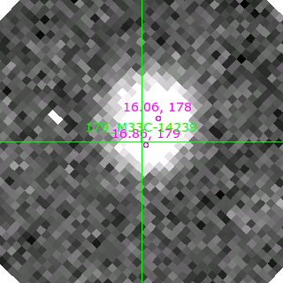 M33C-14239 in filter I on MJD  58433.020