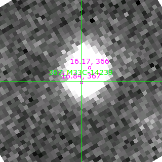 M33C-14239 in filter I on MJD  59161.120