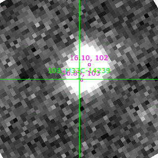M33C-14239 in filter I on MJD  59171.110