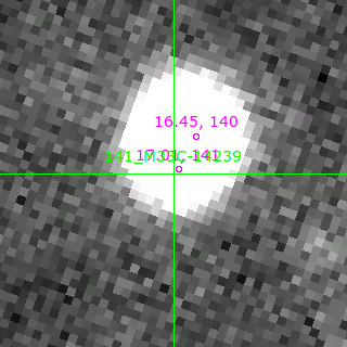 M33C-14239 in filter R on MJD  57634.380