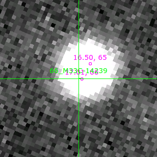 M33C-14239 in filter R on MJD  58043.110