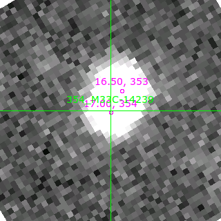 M33C-14239 in filter R on MJD  59059.400