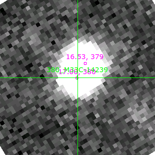 M33C-14239 in filter R on MJD  59082.320