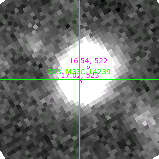 M33C-14239 in filter R on MJD  59084.250