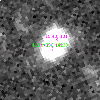 M33C-14239 in filter R on MJD  60172.400