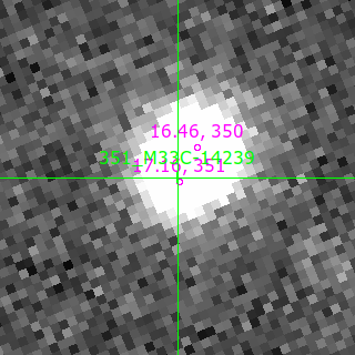 M33C-14239 in filter R on MJD  60592.110