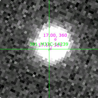 M33C-14239 in filter V on MJD  58043.110