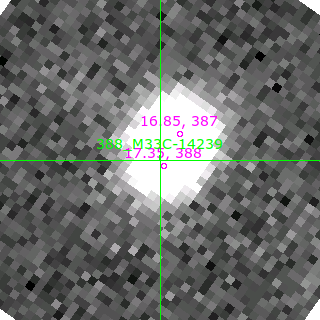 M33C-14239 in filter V on MJD  58341.370