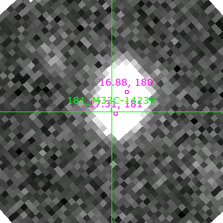 M33C-14239 in filter V on MJD  58673.380