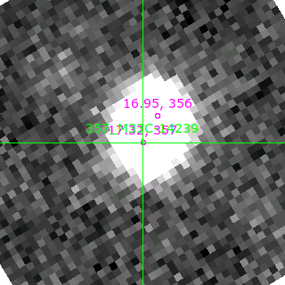 M33C-14239 in filter V on MJD  59081.300