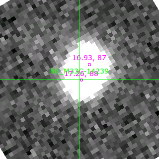 M33C-14239 in filter V on MJD  59161.120