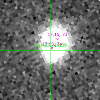 M33C-14239 in filter V on MJD  60227.140