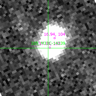 M33C-14239 in filter V on MJD  60261.130