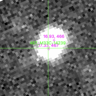 M33C-14239 in filter V on MJD  60290.190