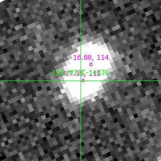 M33C-14239 in filter V on MJD  60292.210