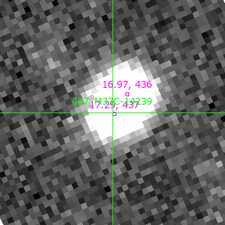M33C-14239 in filter V on MJD  60292.210