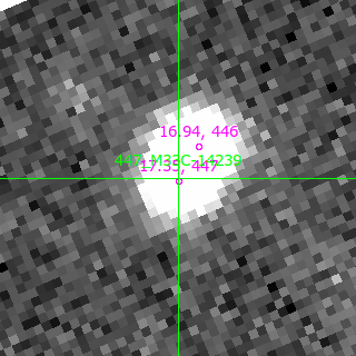 M33C-14239 in filter V on MJD  60342.110