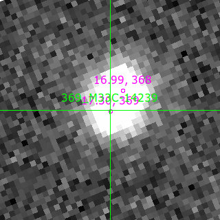 M33C-14239 in filter V on MJD  60592.110