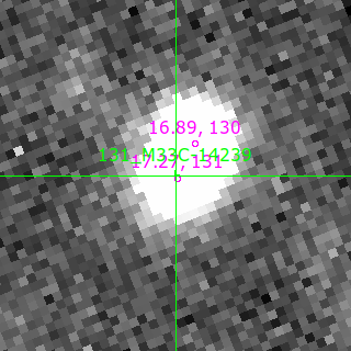 M33C-14239 in filter V on MJD  60651.190