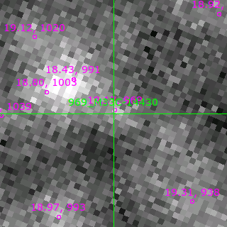 M33C-14430 in filter B on MJD  57964.360