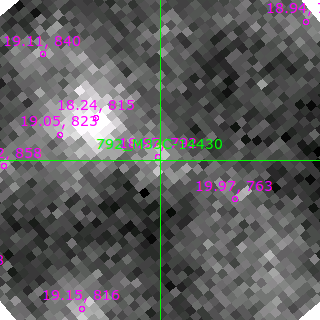 M33C-14430 in filter B on MJD  58695.360